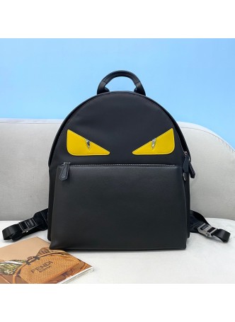 Fendi 2381 Backpack Black Fendi Nylon Shoulders Backpack BAG BUGS